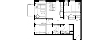 Lake Street Dwelling floorplan