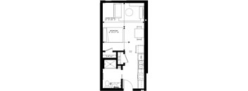 Lake Street Dwelling floorplan
