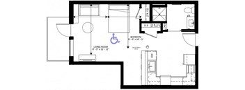 Lake Street Dwelling floorplan