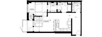 Lake Street Dwelling floorplan
