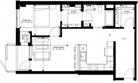 Lake Street Dwelling floorplan