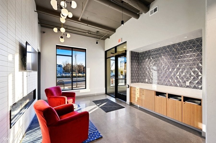 Lake Street Dwelling common area