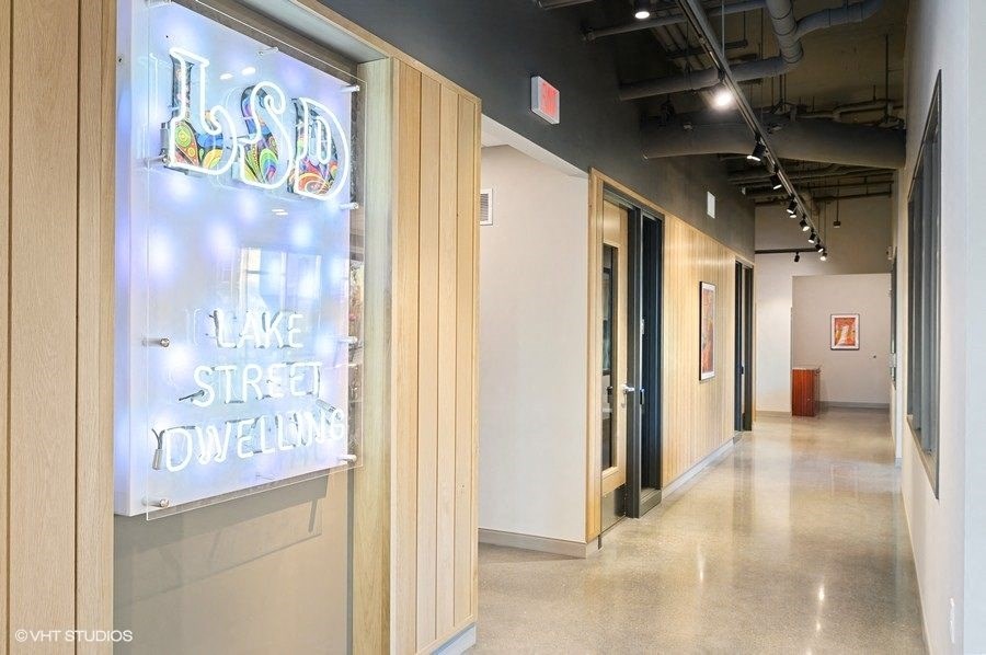 Lake Street Dwelling common area