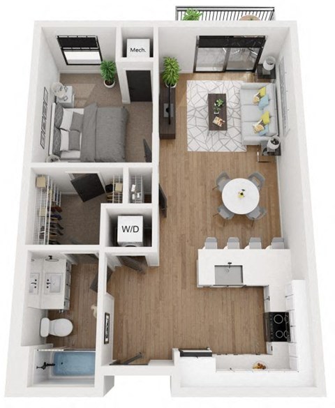 The Reeve Lakeside Floorplans