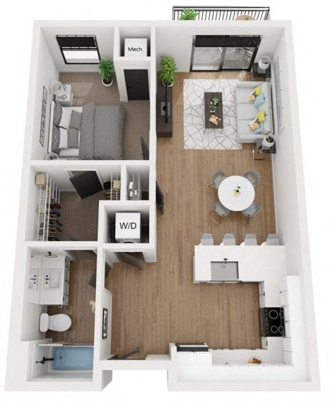 The Reeve Lakeside Floorplans