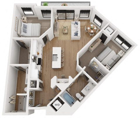 The Reeve Lakeside Floorplans