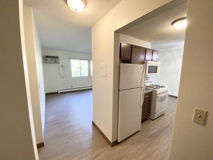 Twin Lakes Kitchen a kitchen and living room in an apartment