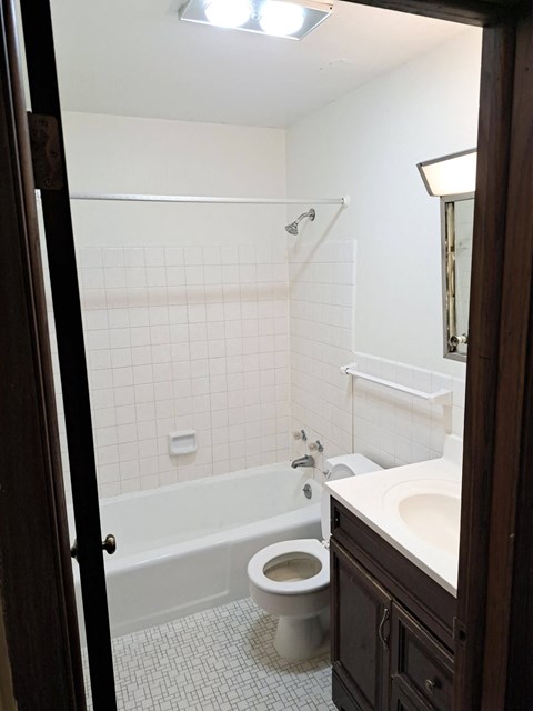 Xerxes Apartments Bathroom, Brooklyn Center, Minnesota