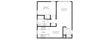 Gateway Apartments Floorplan