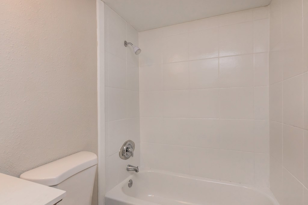 a bathroom with a shower and a toilet and a sink