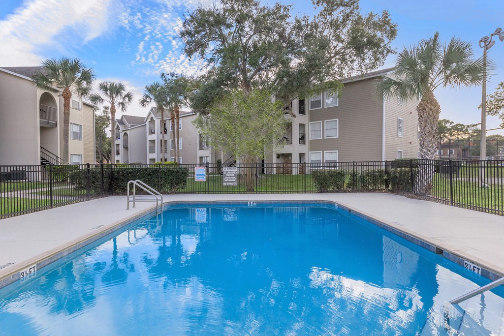the swimming pool at the preserve at polo apartments fl