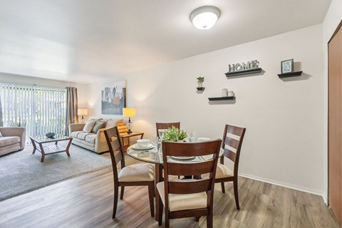 Spacious Dining room at Eastwood Village Apartments in Clinton Township, MI