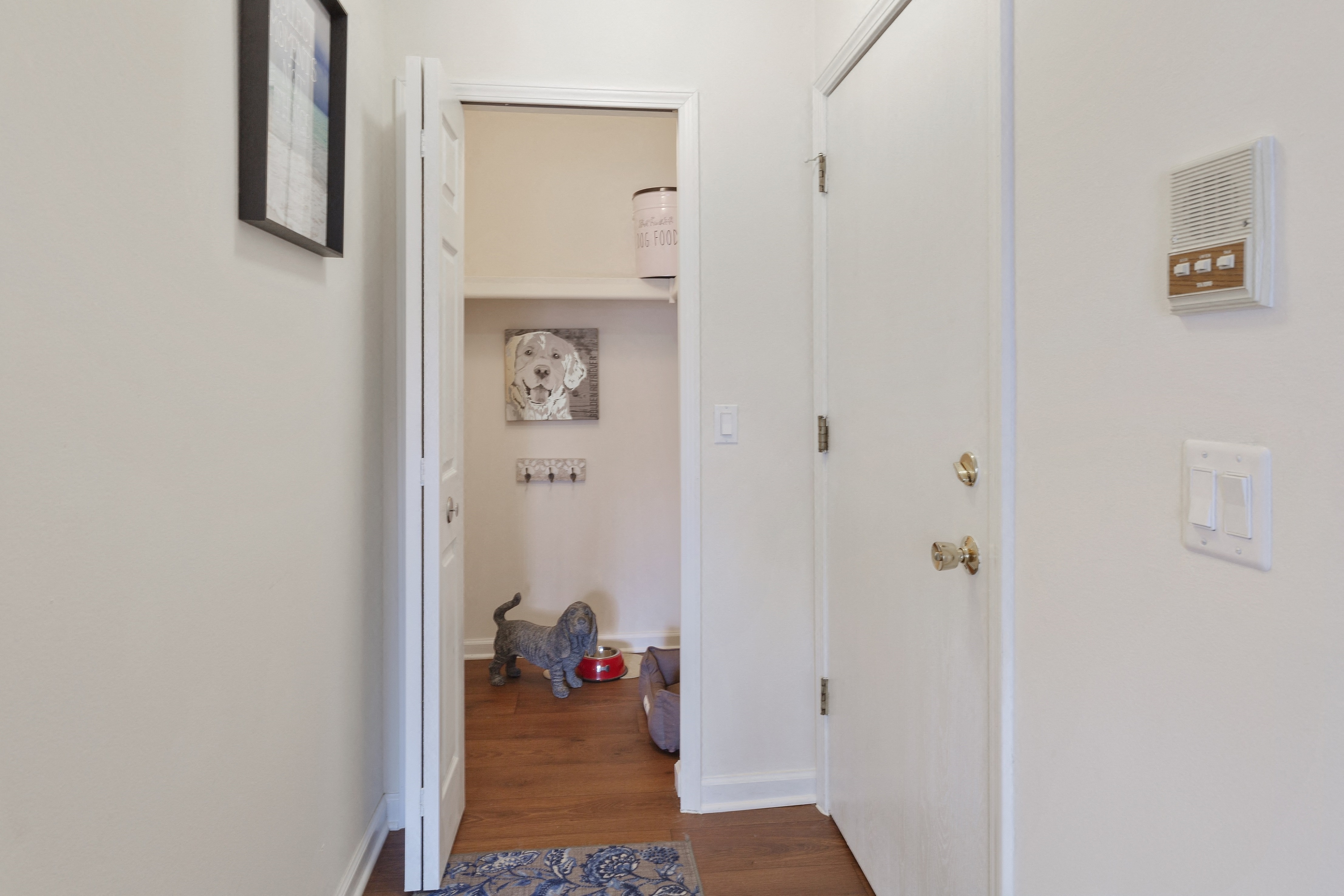 Entry Walk-In Closet at Lakeside Village Apartments Clinton Township MI