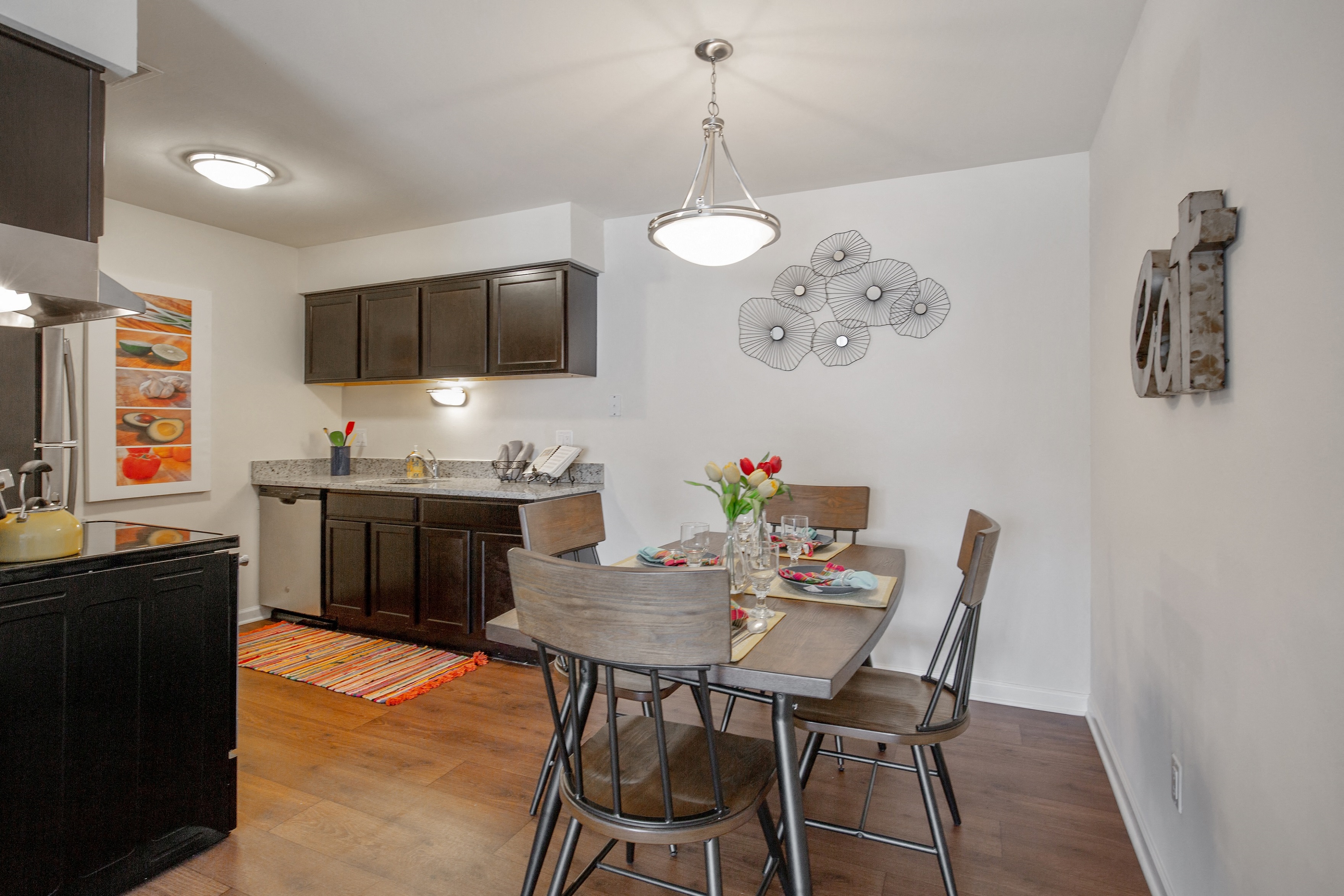 Twilight Upgrade Kitchen at Lakeside Village Apartments Clinton Township MI