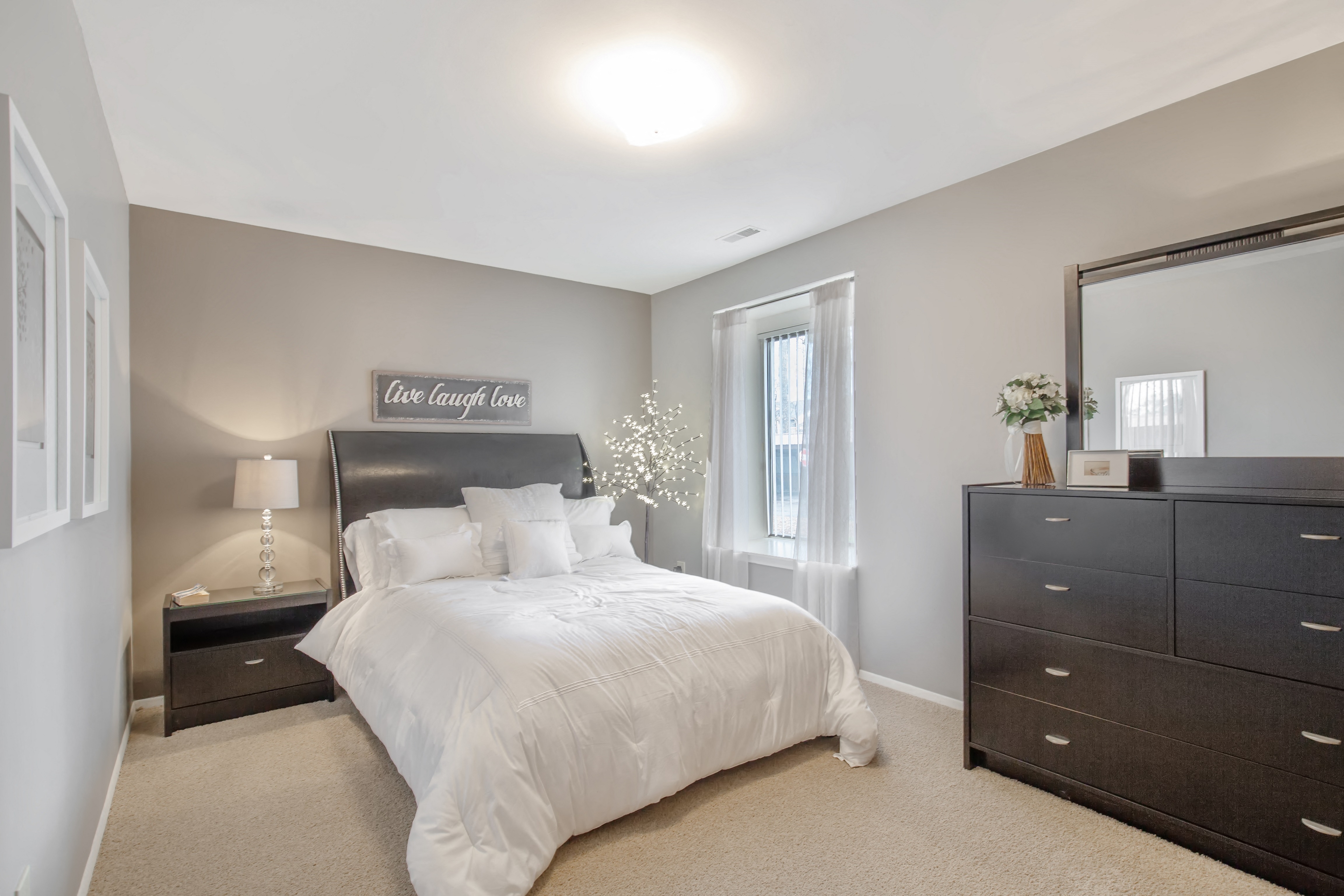 Master Bedroom at Lakeside Village Apartments Clinton Township MI