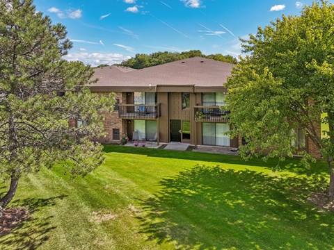 Green Space at Eastwood Village Apartments in Clinton Township