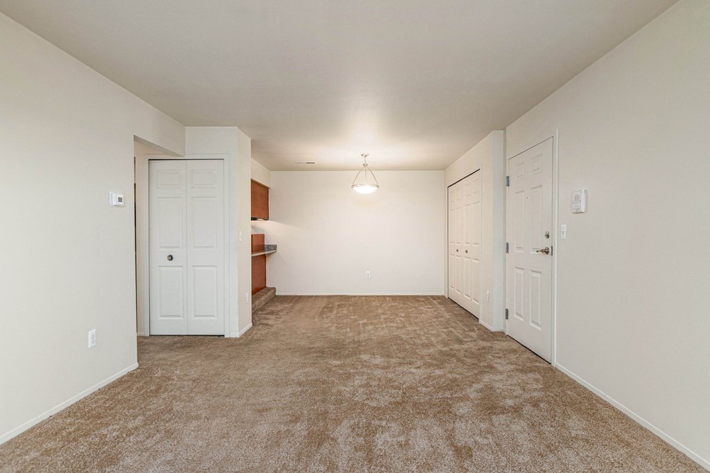 Living and Dining Room at Woodland Villas