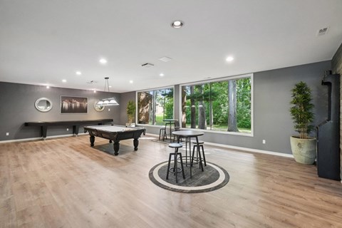 Billiards & Game Room at Eastwood Village Apartments in Clinton Township