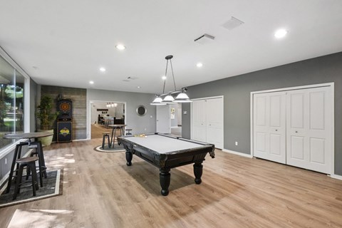Billiards & Game Room at Eastwood Village Apartments in Clinton Township