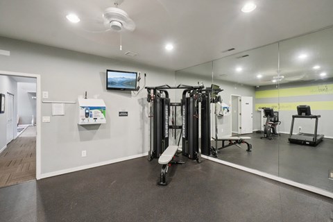 24 Hour Gym at Eastwood Village Apartments in Clinton Township