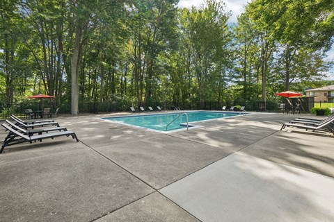 Heated Swimming Pool at Eastwood Village Apartments in Clinton Township, MI