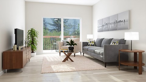Renovated apartment homes at Westwood Village Apartments in Westland, MI.