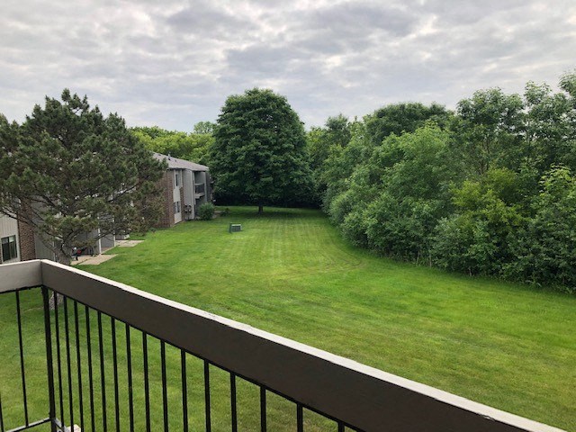 Balcony View  at Three Oaks Apartments, Troy, MI, 48098