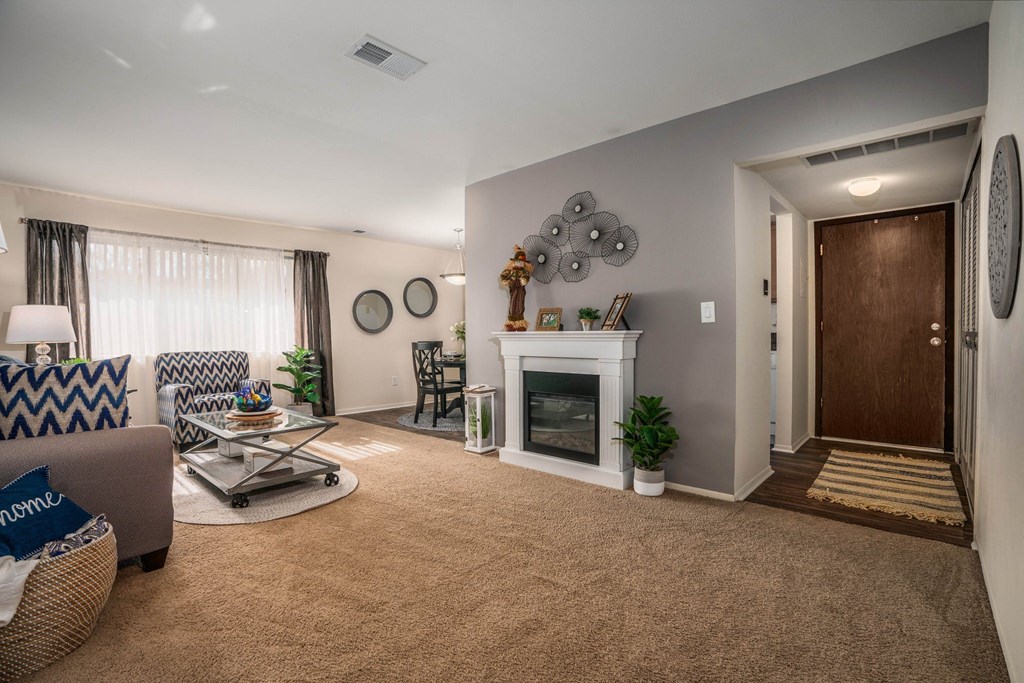 Drawbridge Model Living Room