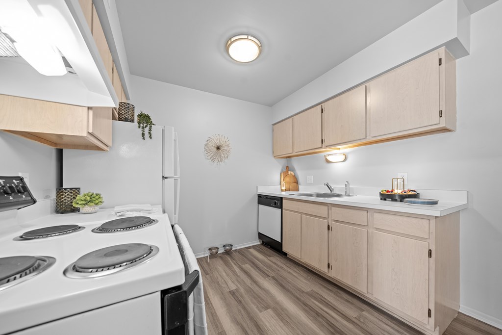 Gorgeous Kitchen at Dover Hills Apartments in Kalamazoo