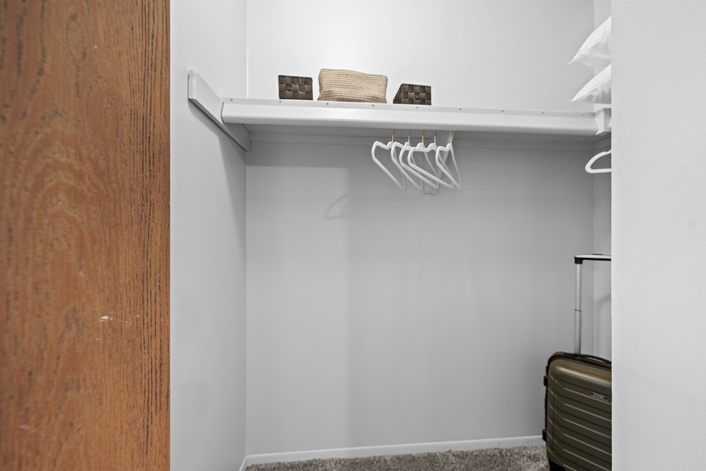 Ample storage space at Dover Hills Apartments in Kalamazoo