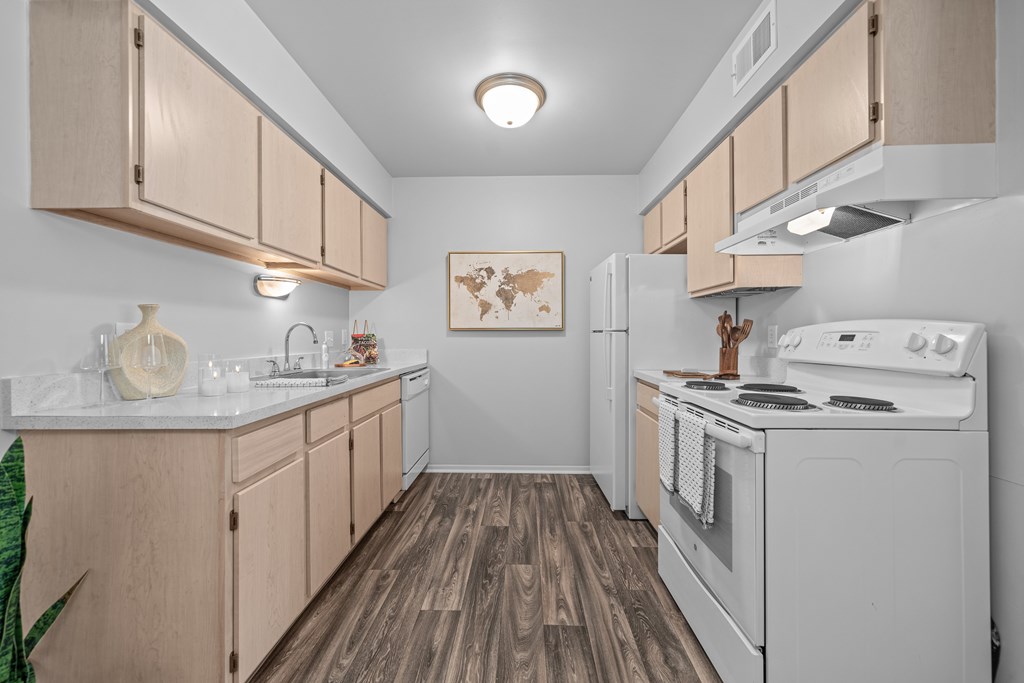 Gorgeous Kitchen at Dover Hills Apartments in Kalamazoo