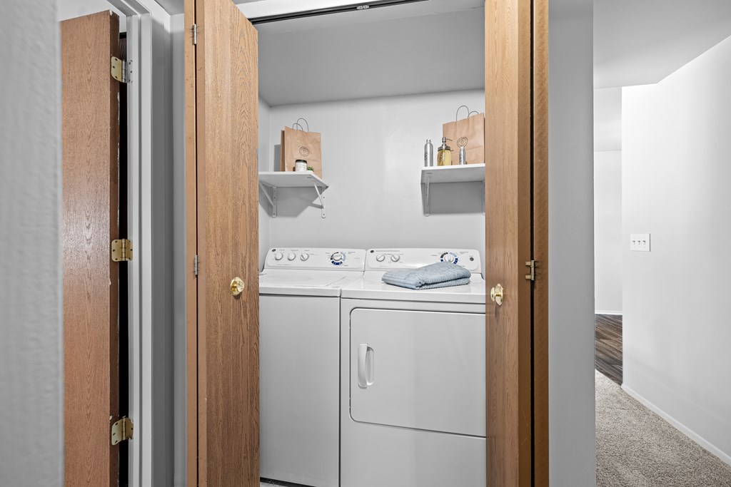 Washer/Dryer at Dover Hills Apartments in Kalamazoo