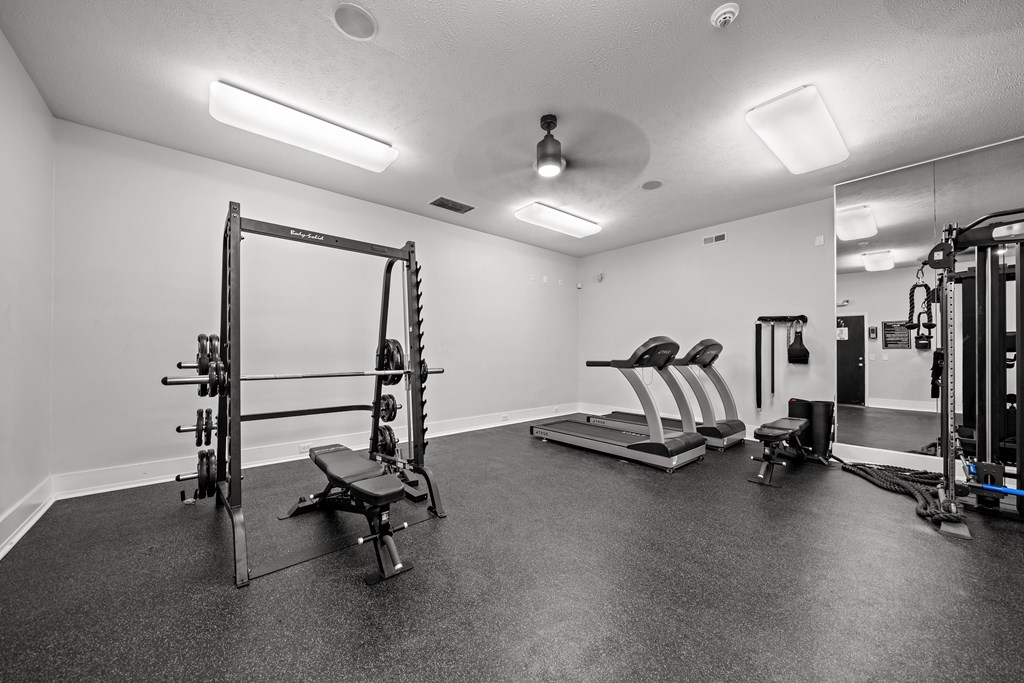 24 Hour Gym at Dover Hills Apartments in Kalamazoo