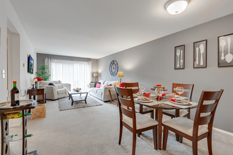 Sun-filled Living Room at Eastwood Village Apartments, 24382 Eastwood Village Court