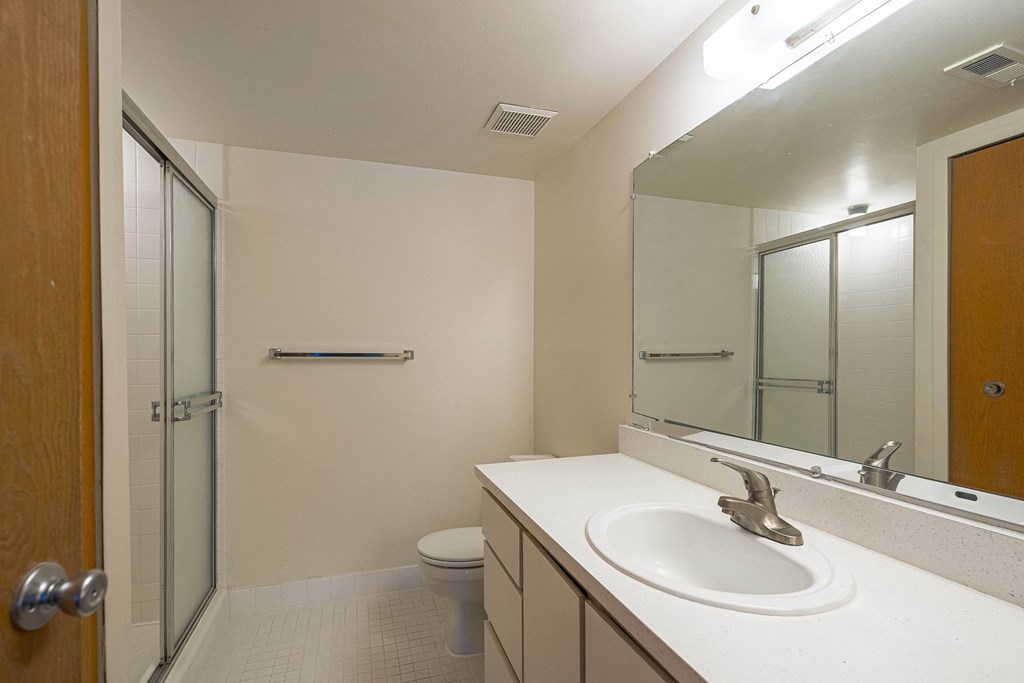 Bathroom at Franklin River Apartments, Southfield