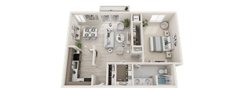 Find comfort in this newly renovated and pet-friendly, 960-square foot one-bedroom apartment featuring a spacious open floor plan, ample storage, and a private patio or balcony.
