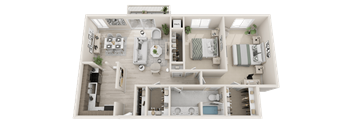 Enjoy spacious living in this newly renovated and pet-friendly 2-bedroom, 1-bath apartment with 1,100 square feet. It offers ample storage and a private patio or balcony.