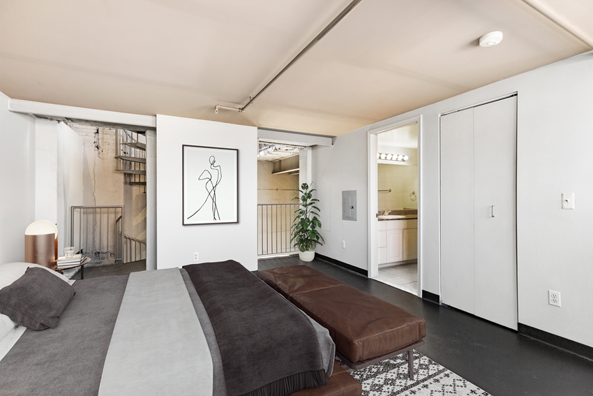 Spacious Bedrooms With En Suite Bathrooms Spacious Bedrooms With En Suite Bathrooms at Lofts of Merchants Row, Detroit, MI, 48226