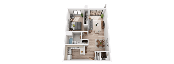 Lakeside Village Apartments 1 bed 1 bath Apartment