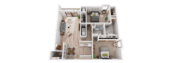 Lakeside Village Apartments 2 bed 2 bath Apartment