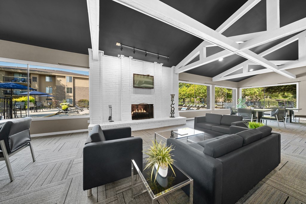 Rentable Clubhouse at Lakeside Village Apartments in Clinton Township