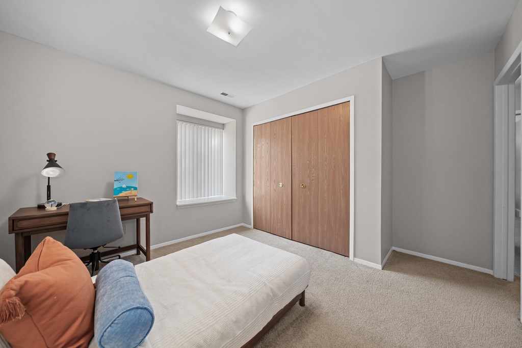 Spacious Bedroom at Lakeside Village Apartments Clinton Township MI