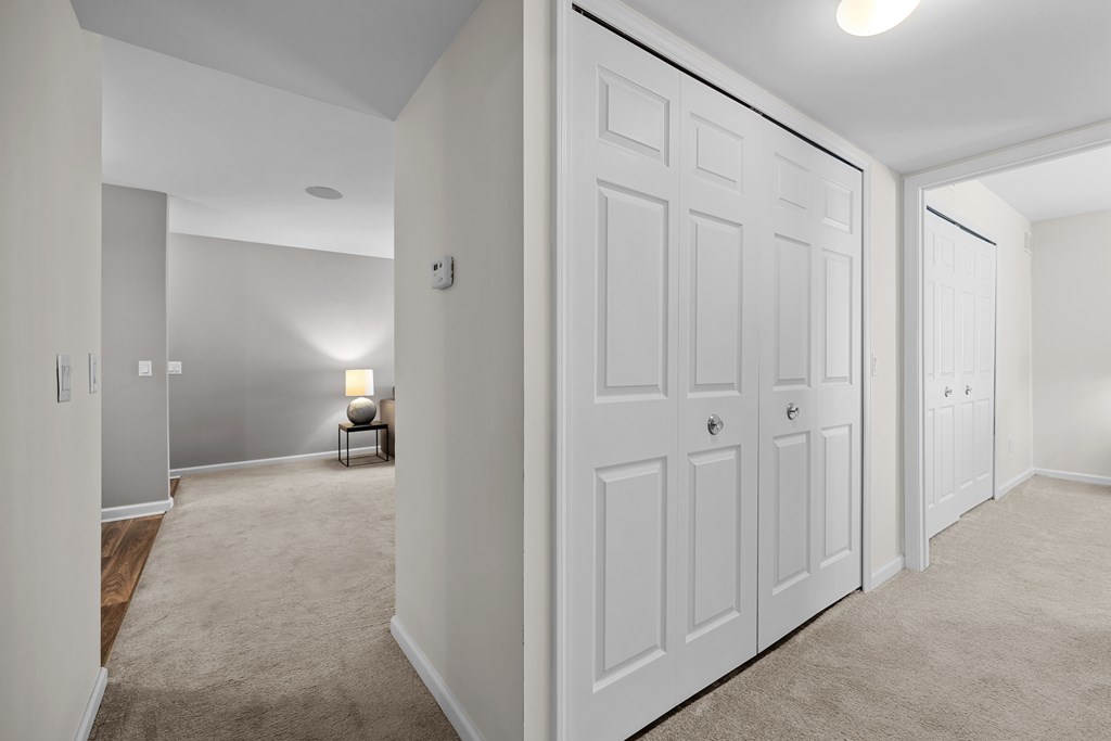 Spacious Closets at Lakeside Village Apartments Clinton Township MI
