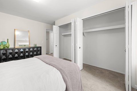 Spacious Closets at Lakeside Village Apartments Clinton Township MI