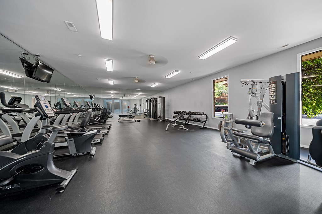 24 Hour Fitness Center at Lakeside Village Apartments, Clinton Township, MI