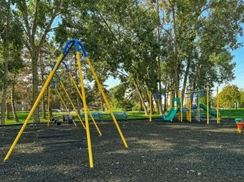 Kid playground at Lakeside Village Apartments in Clinton Township, MI.