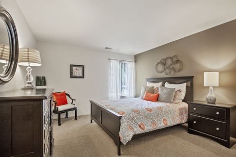 Huge and Airy Bedroom at Park Lane Apartments, Southfield, MI 48033