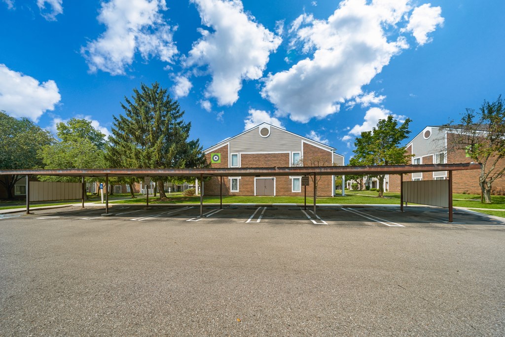 Covered parking included at Park Lane Apartments in Southfield, MI 48033