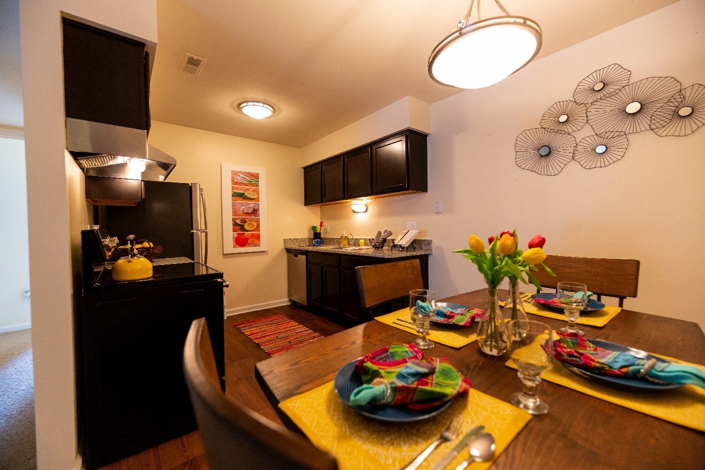 Twilight Kitchen Upgrade at Westwood Village Apartments in Westland Michigan