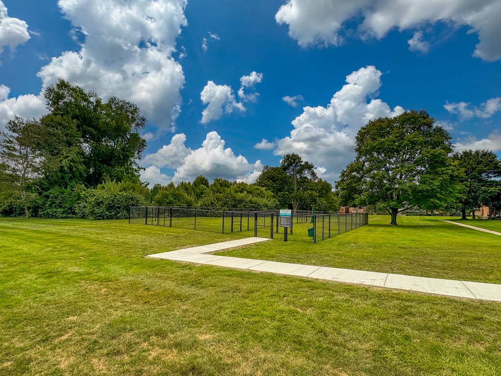 Dog Park at Westwood Village Apartments in Westland